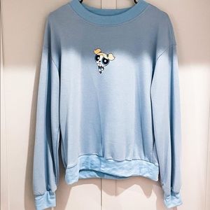 bubbles powerpuff girls crewneck